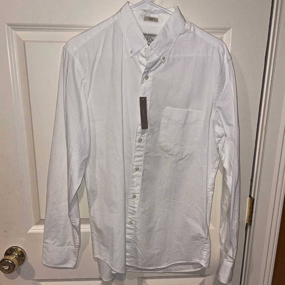 J. Crew button down dress shirt medium